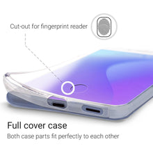 Charger l'image dans la galerie, Moozy 360 Degree Case for Xiaomi Mi 9T, Xiaomi Mi 9T Pro, Redmi K20 - Transparent Full body Slim Cover - Hard PC Back and Soft TPU Silicone Front