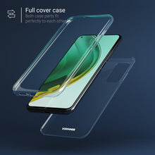 Ladda upp bild till gallerivisning, Moozy 360 Degree Case for Xiaomi Mi 10T 5G and Mi 10T Pro 5G - Full body Front and Back Slim Clear Transparent TPU Silicone Gel Cover