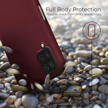 Charger l'image dans la galerie, Moozy Lifestyle. Designed for Samsung A12 Case, Vintage Pink - Liquid Silicone Lightweight Cover with Matte Finish