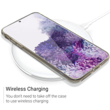 Carica l'immagine nel visualizzatore di Gallery, Moozy 360 Degree Case for Samsung S20 FE - Transparent Full body Slim Cover - Hard PC Back and Soft TPU Silicone Front