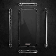 Załaduj obraz do przeglądarki galerii, Moozy Shock Proof Silicone Case for Xiaomi Mi 10 and Xiaomi Mi 10 Pro - Transparent Crystal Clear Phone Case Soft TPU Cover