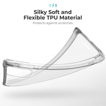 Load image into Gallery viewer, Moozy Shockproof Silicone Case for Samsung A52s 5G and Samsung A52 - Transparent Case with Shock Absorbing 3D Corners Crystal Clear Protective Phone Case Soft TPU Silicone Cover