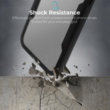 Afbeelding in Gallery-weergave laden, Moozy 360 Case for iPhone 13 Pro Max - Black Rim Transparent Case, Full Body Double-sided Protection, Cover with Built-in Screen Protector