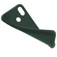 Load image into Gallery viewer, Moozy Minimalist Series Silicone Case for Huawei Y7 2019, Midnight Green - Matte Finish Slim Soft TPU Cover