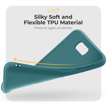 Afbeelding in Gallery-weergave laden, Moozy Minimalist Series Silicone Case for Xiaomi Poco X3 Pro and X3 NFC, Blue Grey - Matte Finish Lightweight Mobile Phone Case Slim Soft Protective TPU Cover with Matte Surface