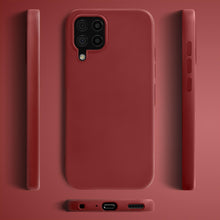 Load image into Gallery viewer, Moozy Lifestyle. Silicone Case for Samsung A22 4G, Vintage Pink - Liquid Silicone Lightweight Cover with Matte Finish and Soft Microfiber Lining, Premium Silicone Case