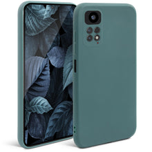 Load image into Gallery viewer, Moozy Minimalist Series Silicone Case for Xiaomi Redmi Note 11 Pro 5G and 4G, Blue Grey - Matte Finish Lightweight Mobile Phone Case Slim Soft Protective TPU Cover with Matte Surface