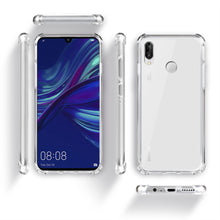 Ladda upp bild till gallerivisning, Moozy Shock Proof Silicone Case for Huawei P Smart 2019, Honor 10 Lite - Transparent Crystal Clear Phone Case Soft TPU Cover