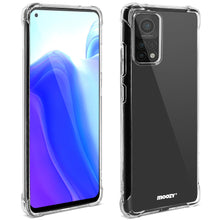 Ladda upp bild till gallerivisning, Moozy Shock Proof Silicone Case for Xiaomi Mi 10T 5G and Mi 10T Pro 5G - Transparent Crystal Clear Phone Case Soft TPU Cover