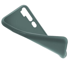 Ladda upp bild till gallerivisning, Moozy Minimalist Series Silicone Case for Xiaomi Mi Note 10, Xiaomi Mi Note 10 Pro, Blue Grey - Matte Finish Slim Soft TPU Cover