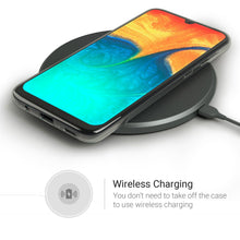 Charger l'image dans la galerie, Moozy 360 Degree Case for Samsung A30 - Full body Front and Back Slim Clear Transparent TPU Silicone Gel Cover