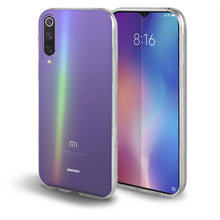 Carica l'immagine nel visualizzatore di Gallery, Moozy 360 Degree Case for Xiaomi Mi 9 - Transparent Full body Slim Cover - Hard PC Back and Soft TPU Silicone Front