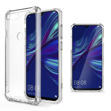 Ladda upp bild till gallerivisning, Moozy Shock Proof Silicone Case for Huawei P Smart 2019, Honor 10 Lite - Transparent Crystal Clear Phone Case Soft TPU Cover