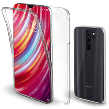 Ladda upp bild till gallerivisning, Moozy 360 Degree Case for Xiaomi Redmi Note 8 Pro - Transparent Full body Slim Cover - Hard PC Back and Soft TPU Silicone Front