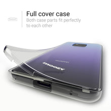Ladda upp bild till gallerivisning, Moozy 360 Degree Case for Huawei Mate 20 Pro - Full body Front and Back Slim Clear Transparent TPU Silicone Gel Cover