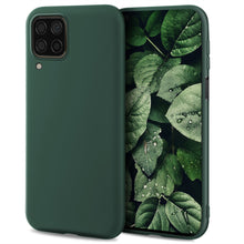 Afbeelding in Gallery-weergave laden, Moozy Minimalist Series Silicone Case for Huawei P40 Lite, Midnight Green - Matte Finish Slim Soft TPU Cover