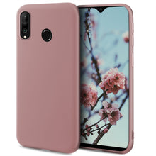 Lade das Bild in den Galerie-Viewer, Moozy Minimalist Series Silicone Case for Huawei P30 Lite, Rose Beige - Matte Finish Slim Soft TPU Cover