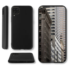 Ladda upp bild till gallerivisning, Moozy Lifestyle. Designed for Huawei P40 Lite Case, Black - Liquid Silicone Cover with Matte Finish and Soft Microfiber Lining