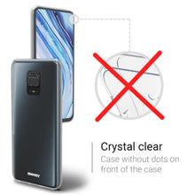 Lade das Bild in den Galerie-Viewer, Moozy 360 Degree Case for Xiaomi Redmi Note 9S, Xiaomi Redmi Note 9 Pro - Full body Front and Back Slim Clear Transparent TPU Silicone Gel Cover