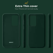 Ladda upp bild till gallerivisning, Moozy Minimalist Series Silicone Case for Samsung A13 4G, Midnight Green - Matte Finish Lightweight Mobile Phone Case Slim Soft Protective TPU Cover with Matte Surface