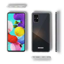Carica l'immagine nel visualizzatore di Gallery, Moozy 360 Degree Case for Samsung A51 - Full body Front and Back Slim Clear Transparent TPU Silicone Gel Cover