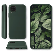 Afbeelding in Gallery-weergave laden, Moozy Minimalist Series Silicone Case for Huawei P40 Lite, Midnight Green - Matte Finish Slim Soft TPU Cover