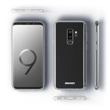 Ladda upp bild till gallerivisning, Moozy 360 Degree Case for Samsung S9 Plus - Full body Front and Back Slim Clear Transparent TPU Silicone Gel Cover