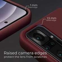 Ladda upp bild till gallerivisning, Moozy Lifestyle. Silicone Case for Xiaomi Redmi Note 10 Pro, Redmi Note 10 Pro Max, Vintage Pink - Liquid Silicone Lightweight Cover with Matte Finish