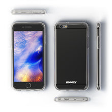 Load image into Gallery viewer, Moozy 360 Degree Case for iPhone 6s, iPhone 6 - Full body Front and Back Slim Clear Transparent TPU Silicone Gel Cover