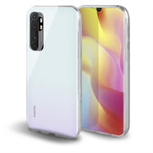 Ladda upp bild till gallerivisning, Moozy 360 Degree Case for Xiaomi Mi Note 10 Lite - Transparent Full body Slim Cover - Hard PC Back and Soft TPU Silicone Front