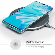 Ladda upp bild till gallerivisning, Moozy 360 Degree Case for Huawei P30 Pro - Full body Front and Back Slim Clear Transparent TPU Silicone Gel Cover