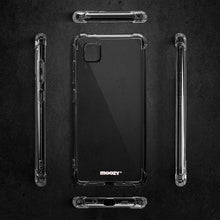 Ladda upp bild till gallerivisning, Moozy Shock Proof Silicone Case for Huawei P40 Lite - Transparent Crystal Clear Phone Case Soft TPU Cover