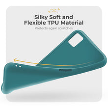 Load image into Gallery viewer, Moozy Minimalist Series Silicone Case for Oppo Find X3 Pro, Blue Grey - Matte Finish Lightweight Mobile Phone Case Slim Soft Protective TPU Cover with Matte Surface