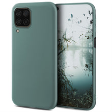 Afbeelding in Gallery-weergave laden, Moozy Minimalist Series Silicone Case for Huawei P40 Lite, Blue Grey - Matte Finish Slim Soft TPU Cover