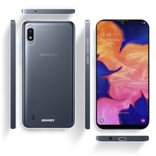 Load image into Gallery viewer, Moozy 360 Degree Case for Samsung A10 - Transparent Full body Slim Cover - Hard PC Back and Soft TPU Silicone Front