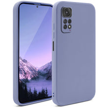 Afbeelding in Gallery-weergave laden, Moozy Minimalist Series Silicone Case for Xiaomi Redmi Note 11 / 11S, Blue Grey - Matte Finish Lightweight Mobile Phone Case Slim Soft Protective TPU Cover with Matte Surface
