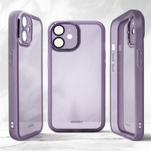 Load image into Gallery viewer, Moozy LumiCase phone case for iphone 11, 6.1-inch, Case for iphone 11 Shockproof, Bumper Case for iphone 11 clear case, Camera lens protector cover for iphone 11 slim, Purple
