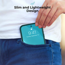 Cargar imagen en el visor de la galería, Moozy 360 Case for Samsung A33 5G - Green Rim Transparent Case, Full Body Double-sided Protection, Cover with Built-in Screen Protector
