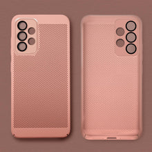 Load image into Gallery viewer, Moozy VentiGuard Phone Case for Samsung Galaxy A53 5G, Breathable phone case for samsung a53 with Perforated Pattern for Air Circulation, Cover for a53 5g shockproof, Pastel Pink
