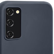 Load image into Gallery viewer, Moozy Minimalist Series Silicone Phone Case for Samsung S20, Matte Finish Lightweight Mobile Phone Case Slim Soft Protective TPU Cover with Matte Surface, Dark blue
