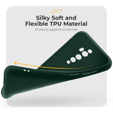 Load image into Gallery viewer, Moozy Minimalist Series Silicone Case for Oppo Reno2 Z, Midnight Green - Matte Finish Slim Soft TPU Cover
