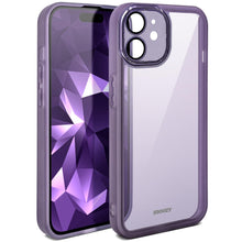 Load image into Gallery viewer, Moozy LumiCase phone case for iphone 11, 6.1-inch, Case for iphone 11 Shockproof, Bumper Case for iphone 11 clear case, Camera lens protector cover for iphone 11 slim, Purple
