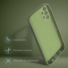 Load image into Gallery viewer, Moozy Lifestyle. Designed for Samsung A52, Samsung A52 5G Case, Mint green - Liquid Silicone Lightweight Cover with Matte Finish and Soft Microfiber Lining, Premium Silicone Case
