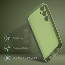 Afbeelding in Gallery-weergave laden, Moozy Lifestyle. Silicone Case for Samsung A54 5G, Mint green - Liquid Silicone Lightweight Cover with Matte Finish and Soft Microfiber Lining, Premium Silicone Case

