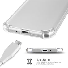 Załaduj obraz do przeglądarki galerii, Moozy Shock Proof Silicone Case for Xiaomi Redmi 6 - Transparent Crystal Clear Phone Case Soft TPU Cover
