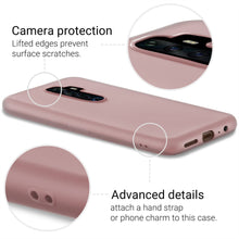 Load image into Gallery viewer, Moozy Minimalist Series Silicone Case for Oppo Reno2 Z, Rose Beige - Matte Finish Slim Soft TPU Cover
