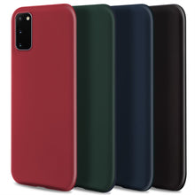 Afbeelding in Gallery-weergave laden, Moozy Lifestyle. Designed for iPhone 12, iPhone 12 Pro Case, Midnight Blue - Liquid Silicone Cover with Matte Finish and Soft Microfiber Lining
