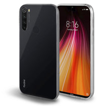 Charger l&#39;image dans la galerie, Moozy 360 Degree Case for Xiaomi Redmi Note 8 - Transparent Full body Slim Cover - Hard PC Back and Soft TPU Silicone Front
