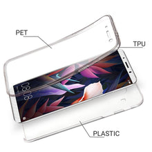 Lade das Bild in den Galerie-Viewer, Moozy 360 Degree Case for Huawei Mate 10 Pro - Transparent Full body Slim Cover - Hard PC Back and Soft TPU Silicone Front
