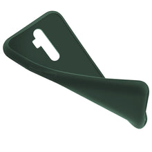Carica l&#39;immagine nel visualizzatore di Gallery, Moozy Minimalist Series Silicone Case for Oppo Reno2 Z, Midnight Green - Matte Finish Slim Soft TPU Cover
